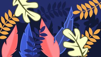 The abundance of leaves could symbolize growth vitality and the cycle of life vector