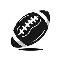 Stylish Football Icon in Minimalist Design Perfect for Sports-Related Graphics and Projects vector