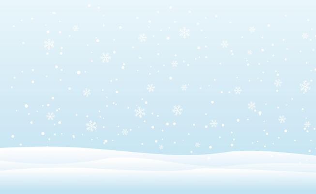 Winter landscape with snowflake background, christmas background, design