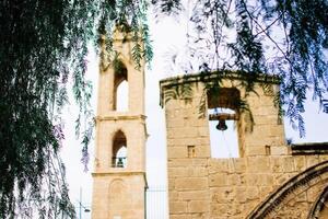 a monastery in the Mediterranean style of Ayia Napa, Cyprus photo