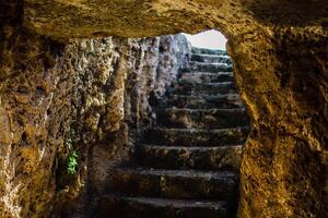a large cave in Ayia Napa, Cyprus photo