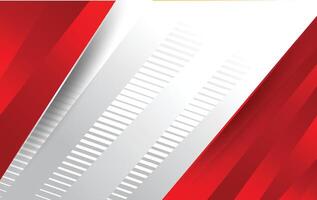 modern abstract red and white background design vector