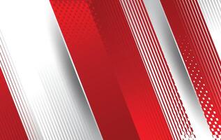 red white abstract background design vector
