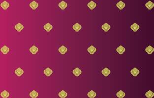 lotus pattern design for fabric vector