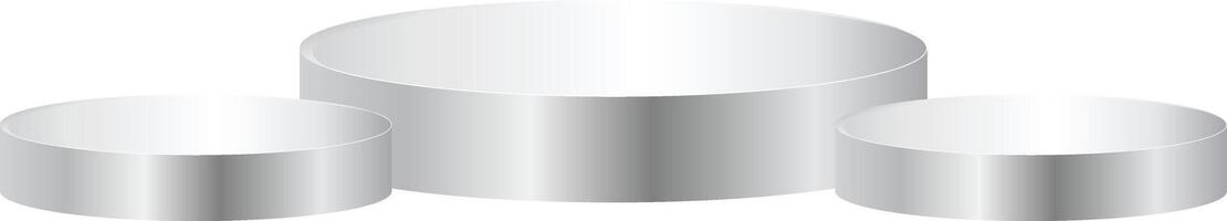 Product Podium Display Isolated on a Transparent Background. Product presentation, mock up, show cosmetic product, Podium, stage pedestal or platform. vector