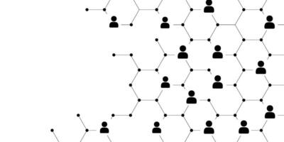 Global social network connected lines and dots. Social user network . Business people network illustration vector