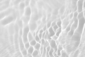 Abstract white transparent water shadow surface texture natural ripple background photo