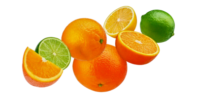 oranges, limes, and limes are displayed png