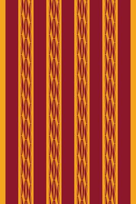 Red yellow background pattern design.