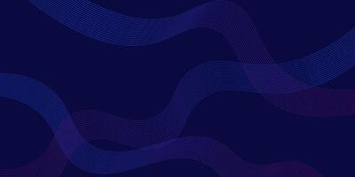 3D modern wave curve abstract presentation background. Luxury paper cut background. Abstract decoration, gold pattern, halftone gradient, Dark blue background vector