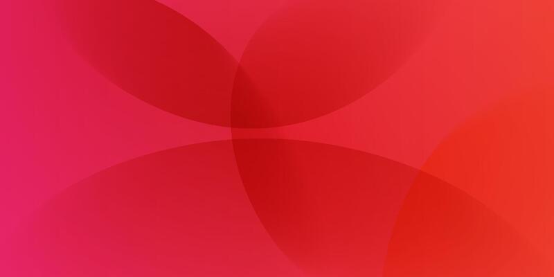 Abstract colorful orange red gradient illustration background with 3d look and simple circle shadow pattern. Cool design. Eps10