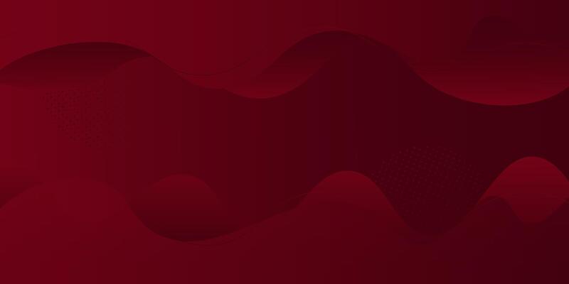 Minimal dynamic dark red fluid textured background design in 3D style with liquid color patterns.