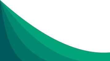 Curved header and footer, curved background, turquoise ocean colors vector