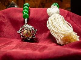 Pomander or Pomme D'Ambre Exhibition, Medieval Scented Ambergris Object photo