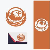 Sky Haven Eagle Nest Logo Designs vector