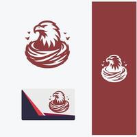 Wind ward Eagle Nest Logo vector