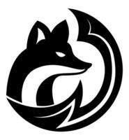 fox logo creative and original for your business or company logotype illustration isolated on white background vector