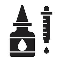 Essential Oil icon on white background vector