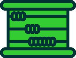 Abacus Colorful Icon Style vector