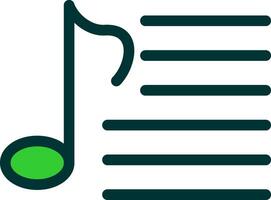 Playlist Colorful Icon Style vector