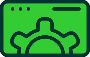 Web Optimization Colorful Icon Style vector