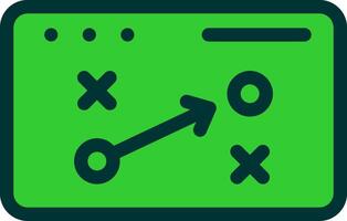 Strategy Colorful Icon Style vector
