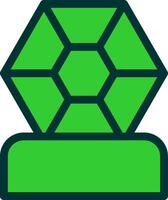 Gem Colorful Icon Style vector