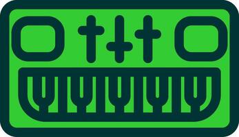 Keyboard Colorful Icon Style vector