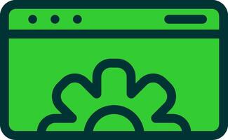 Web Optimization Colorful Icon Style vector