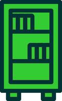 Library Colorful Icon Style vector