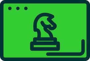 Chess Colorful Icon Style vector