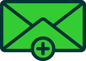 MAIL Colorful Icon Style vector