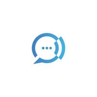 Abstract C Letter Call center logo icon. Client support, customer service creative symbol concept. vector