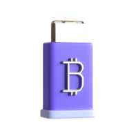 3D Cold Wallet Crypto Currency png