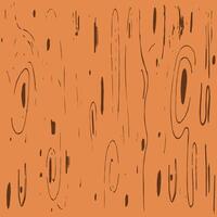 Wood texture in hand-drawn style. vector