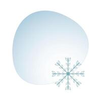 Winter background with place for text.Winter season, snowflakes,abstract. vector