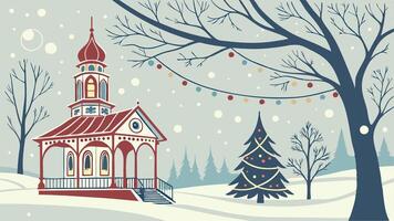 Winter. christmas background with snow. bokeh. copy space. High quality photo vector
