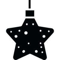 star hanging from a string icon on a transparent background png