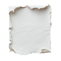 Abstract composition of torn paper on a transparent background showcasing texture and depth in contemporary design, Abstract Torn paper on background, transparent background. png