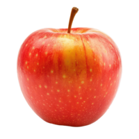 Fresh, ripe apple isolated on a clean transparent background highlighting its vibrant red-orange skin and natural sheen, Sliced apple isolated on transparent background png