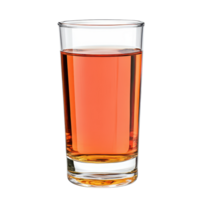Fresh glass of juice on a transparent background perfect for refreshing summer drinks and healthy choices, Fresh orange and glass with juiceisolated on transparent background png