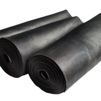 Black rolled textile placed on a transparent background for fabric analysis or design projects, Black Rolled Textile, transparent background. png