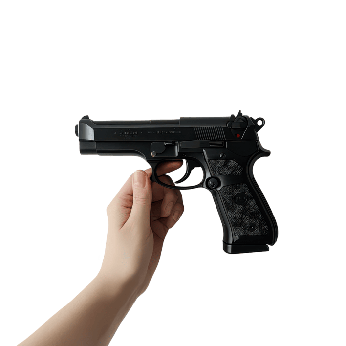 Hand Holding Gun PNGs for Free Download