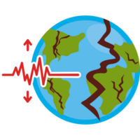 earthquake rupture of the earths crust png