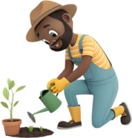 Whimsical Cartoon Man Character for All Creative Projects. . png