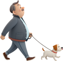 Lively Cartoon Man for Creative, Joyful Project Designs. . png