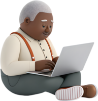 Lively Cartoon Character Turns Workplace Tasks Into Fun Projects. . png