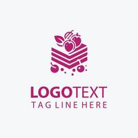 Logo design for a bakery vector