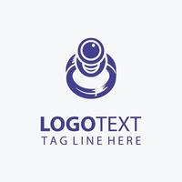 Infinite Loop ring logo vector