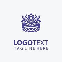 Infinite Loop ring logo vector